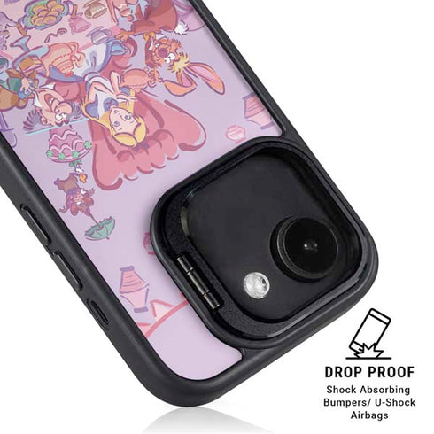Disney Alice in Wonderland (animated) Mad Tea Party iPhone 16e Kickstand Case