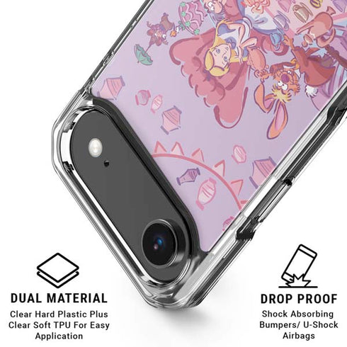 Disney Alice in Wonderland (animated) Mad Tea Party iPhone 17 Air Clear Case