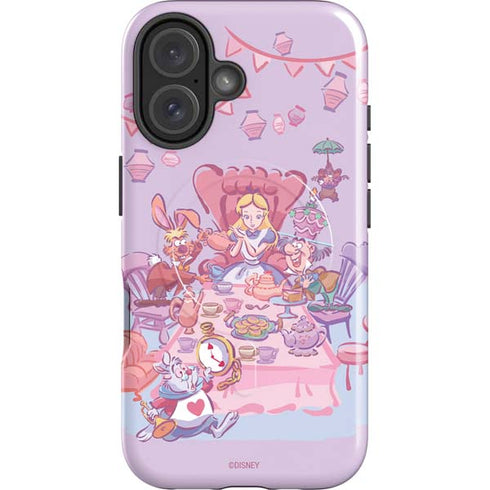 Disney Alice in Wonderland (animated) Mad Tea Party iPhone 17 Magsafe Impact Case