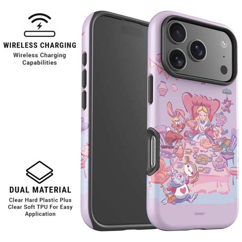 Disney Alice in Wonderland (animated) Mad Tea Party iPhone 17 Pro Max Magsafe Impact Case