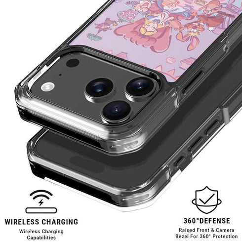 Disney Alice in Wonderland (animated) Mad Tea Party iPhone 18 Pro Clear Case