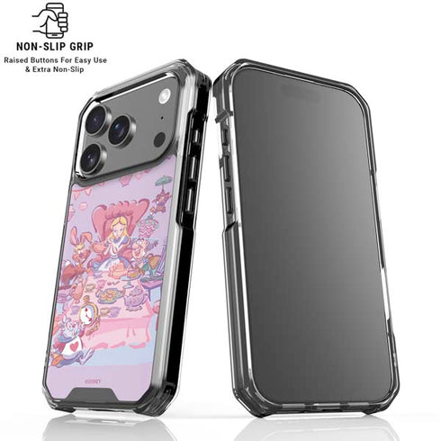 Disney Alice in Wonderland (animated) Mad Tea Party iPhone 18 Pro Clear Case