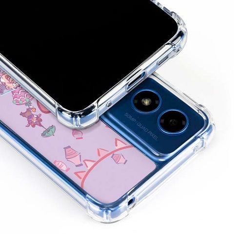 Disney Alice in Wonderland (animated) Mad Tea Party Moto G Play 4G (2024) Clear Case