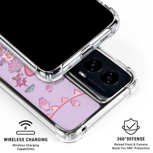 Disney Alice in Wonderland (animated) Mad Tea Party Moto G Power 5G (2024) Clear Case