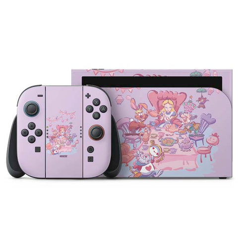 Disney Alice in Wonderland (animated) Mad Tea Party Nintendo Skins