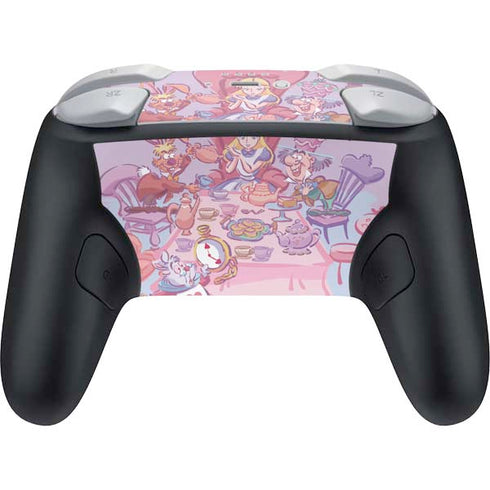 Disney Alice in Wonderland (animated) Mad Tea Party Nintendo Switch 2 (2025) Pro Controller Skin