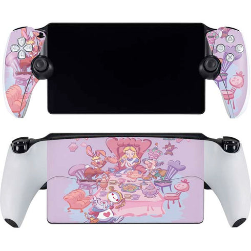 Disney Alice in Wonderland (animated) Mad Tea Party PlayStation Portal Remote Player Skin