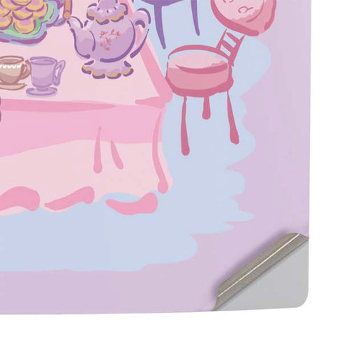 Disney Alice in Wonderland (animated) Mad Tea Party PS5 Pro Console Skin