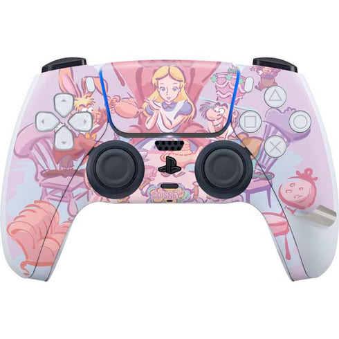 Disney Alice in Wonderland (animated) Mad Tea Party PS5 Pro Disk Bundle Skin
