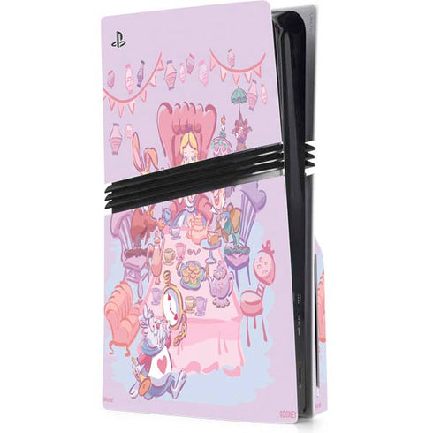 Disney Alice in Wonderland (animated) Mad Tea Party PS5 Pro Disk Console Skin