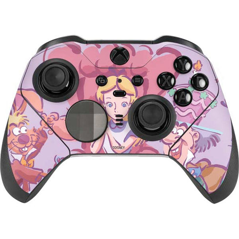 Disney Alice in Wonderland (animated) Mad Tea Party Xbox Elite Wireless Controller Series 2 Skin