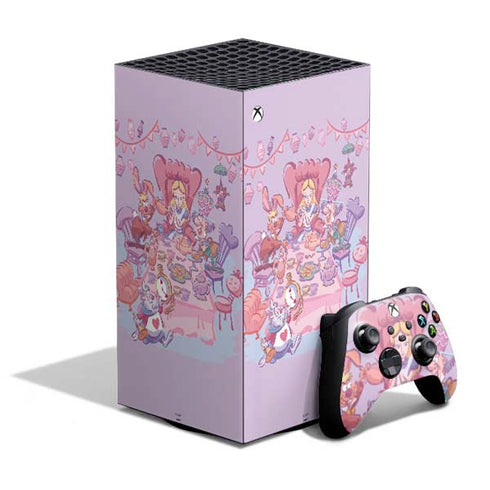 Disney Alice in Wonderland (animated) Mad Tea Party XBox Series X Digital Edition Bundle Skin