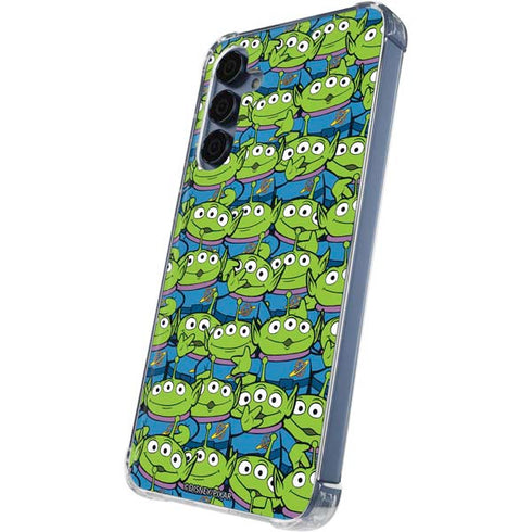 Disney Toy Story Alien Collage Galaxy A55 5G Clear Case