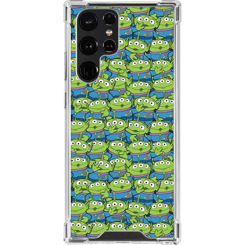Disney Toy Story Alien Collage Galaxy S23 Ultra Clear Case