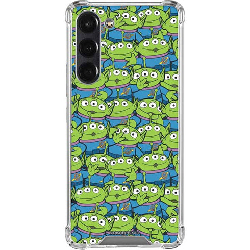 Disney Toy Story Alien Collage Galaxy S24 FE Clear Case