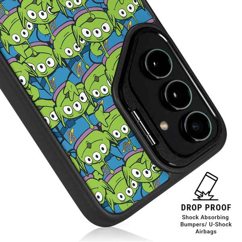 Disney Toy Story Alien Collage Galaxy S25 Kickstand Case