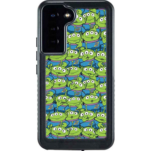 Disney Toy Story Alien Collage Galaxy S24 Plus Waterproof Case
