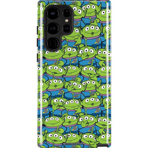 Disney Toy Story Alien Collage Galaxy S25 Ultra Impact Case