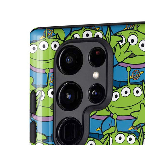 Disney Toy Story Alien Collage Galaxy S25 Ultra Impact Case