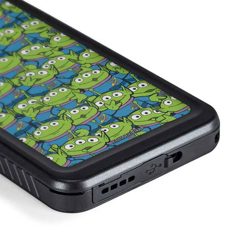 Disney Toy Story Alien Collage Galaxy S24 Waterproof Case