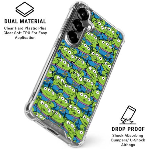 Disney Toy Story Alien Collage Galaxy S26 Plus Clear Case