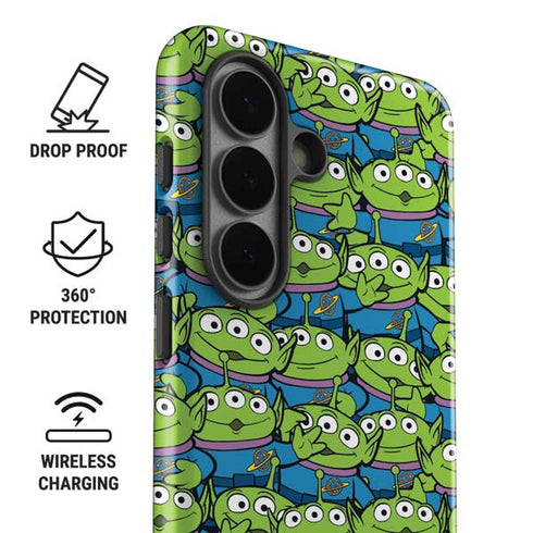 Disney Toy Story Alien Collage Galaxy S26 Plus Impact Case