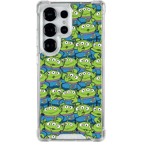Disney Toy Story Alien Collage Galaxy S26 Ultra Clear Case