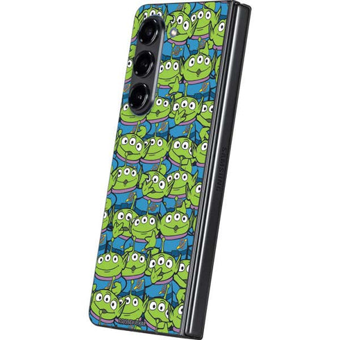 Disney Toy Story Alien Collage Galaxy Z Fold5 5G Skin