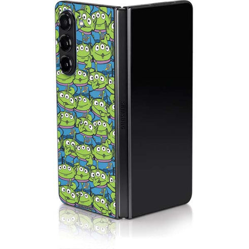 Disney Toy Story Alien Collage Galaxy Z Fold5 5G Skin