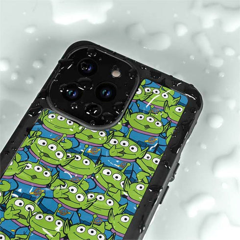 Disney Toy Story Alien Collage iPhone 15 Pro Waterproof Case