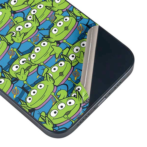 Disney Toy Story Alien Collage iPhone 15 Skin