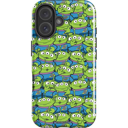 Disney Toy Story Alien Collage iPhone 16 Impact Case