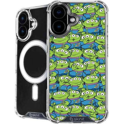 Disney Toy Story Alien Collage iPhone 16 MagSafe Case