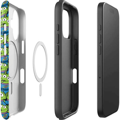 Disney Toy Story Alien Collage iPhone 16 Magsafe Impact Case