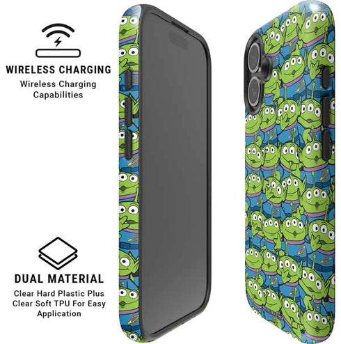 Disney Toy Story Alien Collage iPhone 16 Magsafe Impact Case
