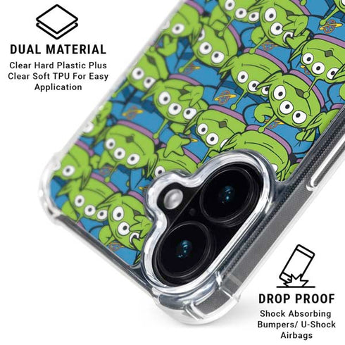 Disney Toy Story Alien Collage iPhone 16 Plus MagSafe Case