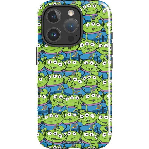 Disney Toy Story Alien Collage iPhone 16 Pro Impact Case