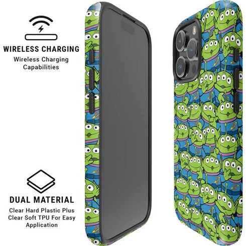 Disney Toy Story Alien Collage iPhone 16 Pro Magsafe Impact Case