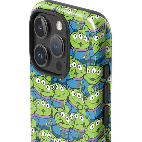 Disney Toy Story Alien Collage iPhone 16 Pro Max Impact Case