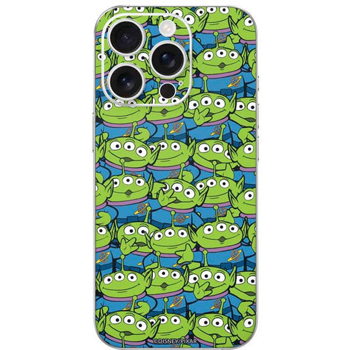 Disney Toy Story Alien Collage iPhone 16 Pro Skin