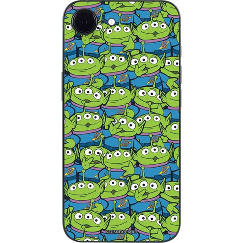 Disney Toy Story Alien Collage iPhone 16e Skin