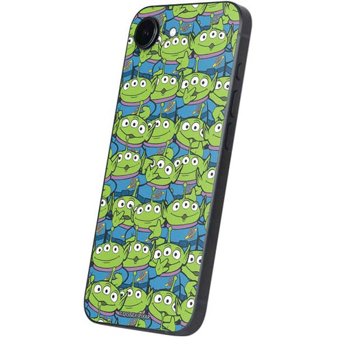 Disney Toy Story Alien Collage iPhone 16e Skin