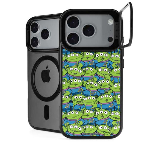 Disney Toy Story Alien Collage iPhone 17 Pro Max Kickstand Case