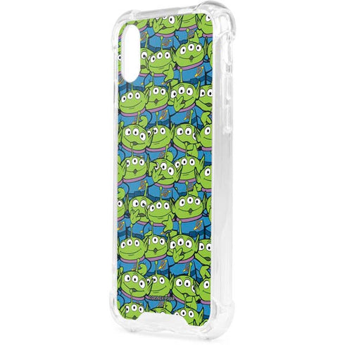 Disney Toy Story Alien Collage iPhone XS Clear Case