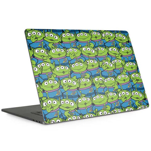 Disney Toy Story Alien Collage MacBook Skins