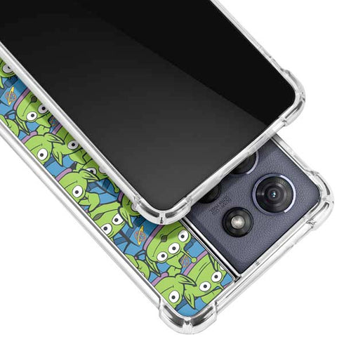 Disney Toy Story Alien Collage Moto G 5G (2025) Clear Case