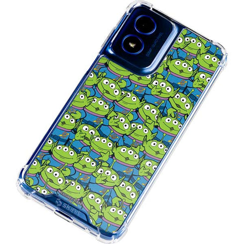 Disney Toy Story Alien Collage Moto G 5G (2024) Clear Case