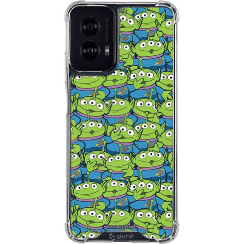 Disney Toy Story Alien Collage Moto G Power 5G (2024) Clear Case