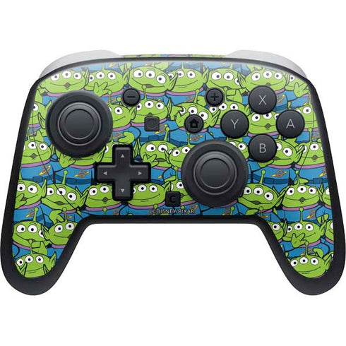Disney Toy Story Alien Collage Nintendo Switch 2 (2025) Pro Controller Skin