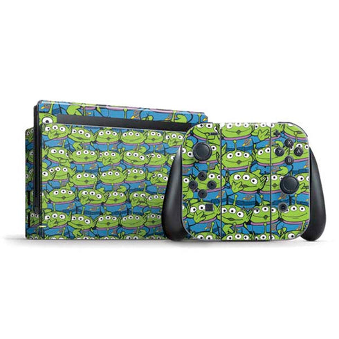 Disney Toy Story Alien Collage Nintendo Skins